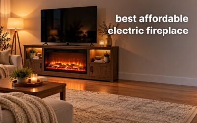 Best Affordable Electric Fireplace (2026): 5 Picks