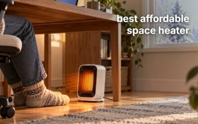 Best Affordable Space Heater (2026): 7 Picks That Cost Less to Run