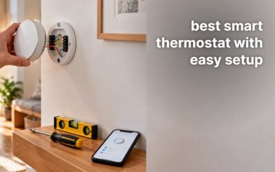 Best Smart Thermostat Easy Setup (2026): 5 Picks