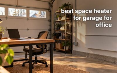 Best Space Heater for Garage for Office (2026): 3 Quiet Picks